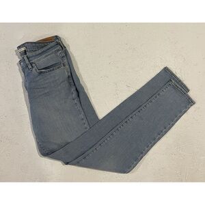 Levis 711 Skinny Jeans Women's‎ Sz 29 Blue Stretch Preppy Classiccore